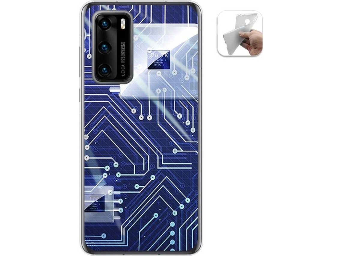 Capa Huawei P40 TUMUNDOSMARTPHONE Circuito Multicor