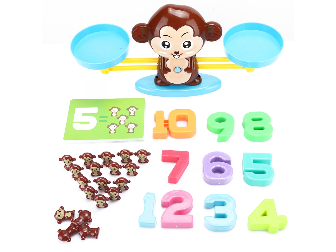 Jogo De Tabuleiro Digital Equilíbrio Balança Macaco