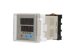 Relé de tempo inteligente Veloriskku com display digital duplo Hyt48g Dh48g 100 240vac/dc