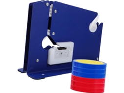 Cortador De Fita Adesiva Alipis 12mm, Cor Aleatória, Com 6-rolos, Dispensador Resistente Para Sacolas, Ideal Para