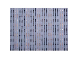 Cortina De Porta Olivia - 90x220 Cm - Âmbar Translúcido E Mel