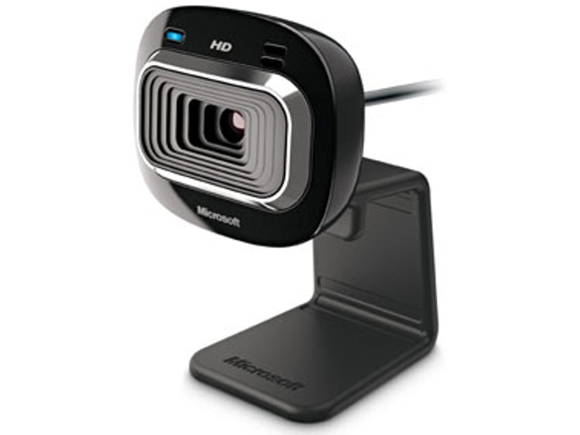 Webcam MICROSOFT LifeCam HD-3000 (HD - 1 MP - Microfone Incorporado)