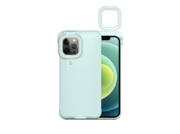 Capa de Celular Ande Online (azul Robin) Iphone 12/12pro EOOCOO (luz de Preenchimento para Beleza)