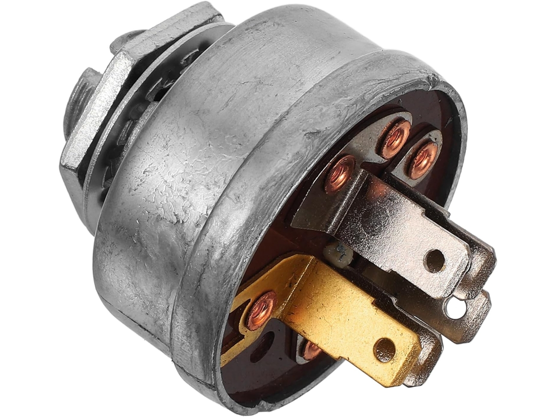 Interruptor De Partida Com Chave Para Cortador De Grama, Cilindro De Travamento