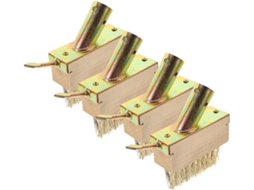 Conjunto De 4 Escovas Para Ervas Daninhas, Ferramenta De Jardinagem Para Remover Ervas Daninhas De Pedras De Pavimentação E Juntas.