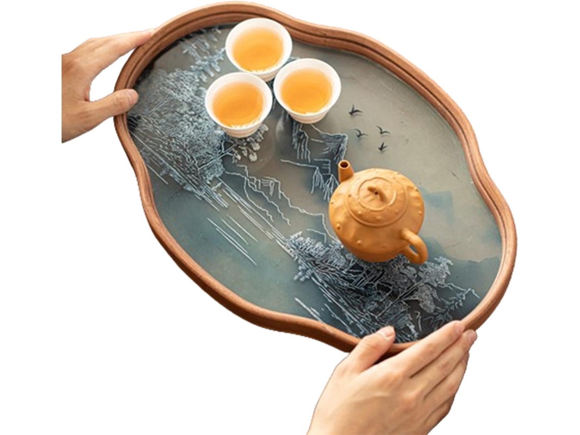 Bandeja De Chá, Bandeja De Servir, Bandejas Para Servir Alimentos