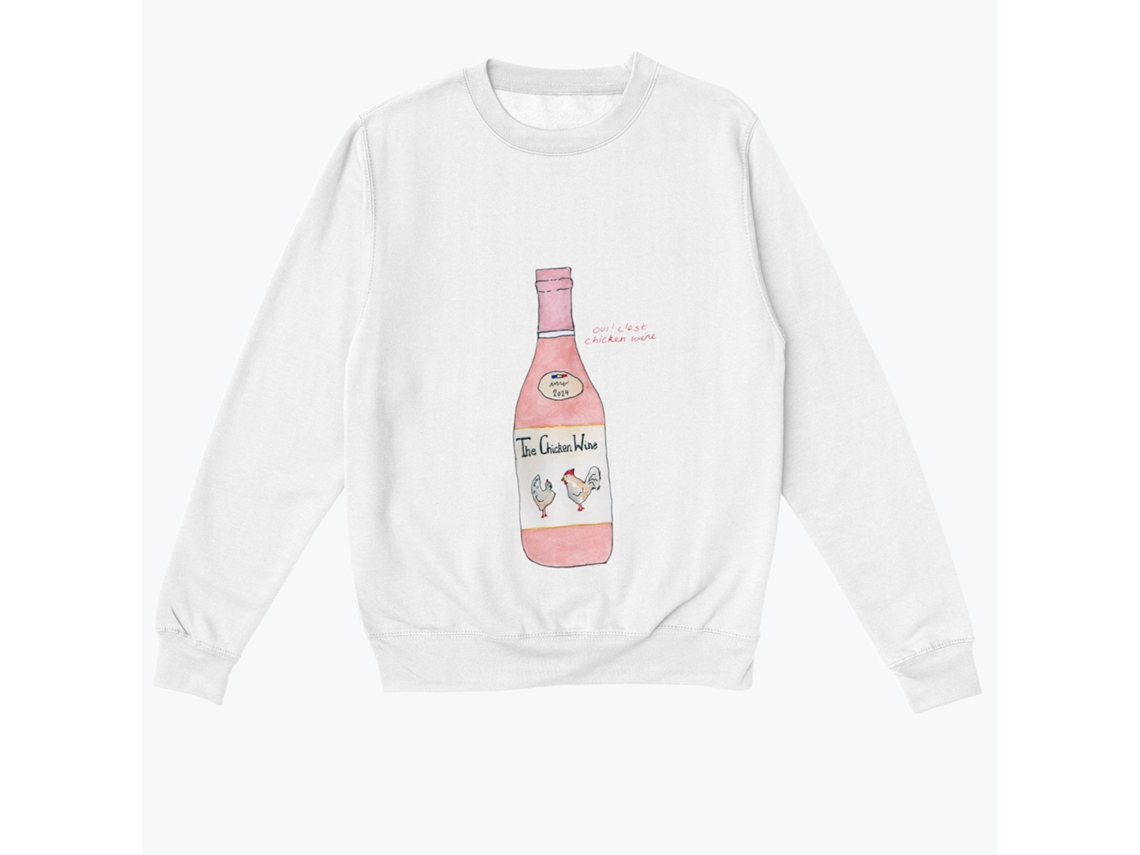 Unisex Chicken Wine Pod Classic Sweatshirt-s