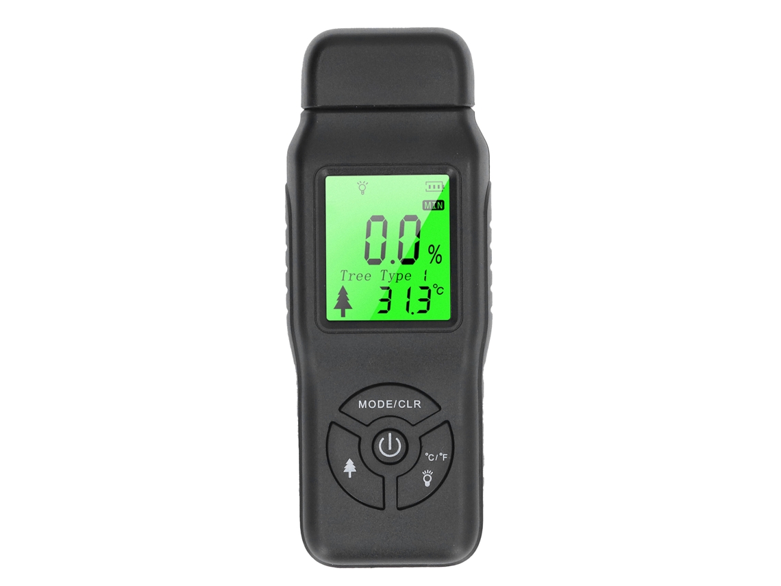 Medidor De Umidade Para Madeira Com Tela Lcd Grande, Fácil De Usar, Função Atc, Ampla Aplicação, Estável