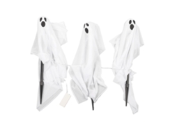 Estaca Fantasma Iluminada Led Branco Fácil Instalação
