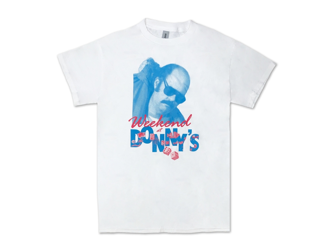 Camiseta Donny Benet Weekend At Donny's ROCKINSTONE Unissex Adulto Mais Vendidas Tamanho:s
