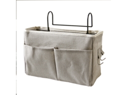 Lurelia Bolsa De Cabeceira, 2 Ganchos, Suspensa, Com Bolsos, Para Sofá, 30x26x11 Cm, Quarto Organizado