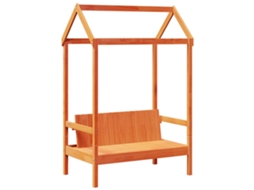 Bench, Benches Vidaxl Marrom Madeira De Pinho (n/a)