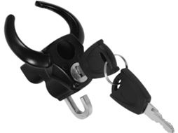 Gancho Multifuncional Clispeed Em Liga Metálica Preta Para Capacete, Capa De Chuva, Guidão De Bicicleta E Patinete