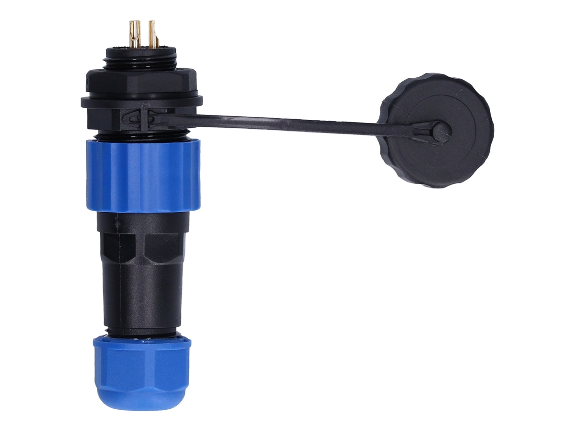 Conector Tomada 3 Pinos Resistente À Corrosão | S/MARCA