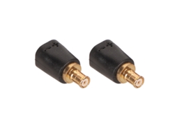 Adaptador A2DC Macho a Hembra, 0,78 mm, 2 Pines, para Auriculares Audio Technica, Cks1100, E40, Ls200, Ls50, Negro | S/MARCA