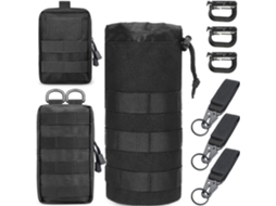 Bolsa de Cintura AQUAFORGE impermeável entrada para fone leve para corrida, caminhada e viagem