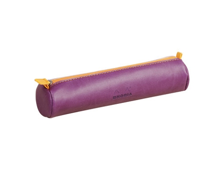 318990c Estojo para Lápis Soft Case Roxo Couro Sintético Rhodia