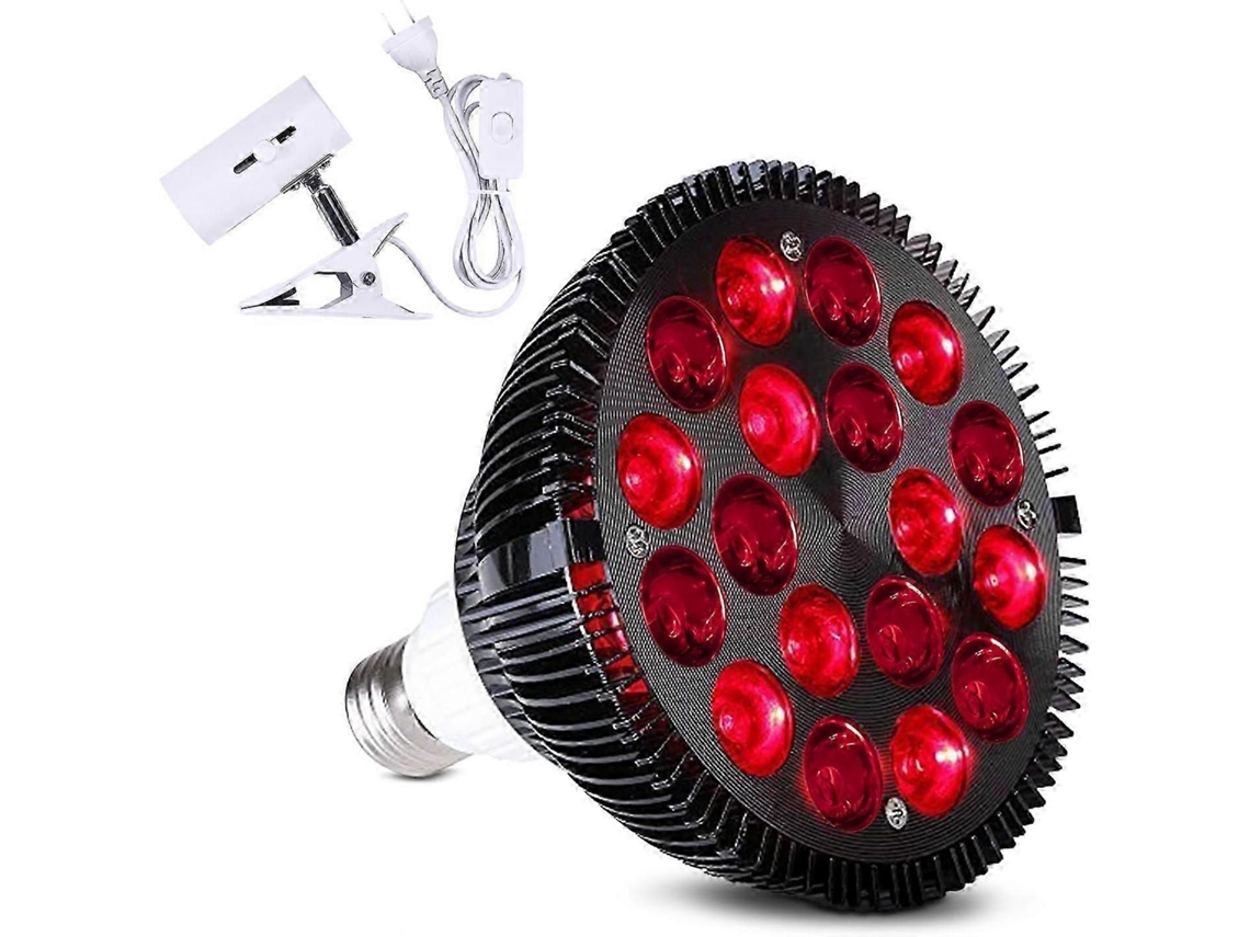 Lâmpada de Terapia Luz Vermelha com Suporte, Combinação 660 Nm e Infravermelho Próximo 850 Nm, Dispositivo Terapêutico P GOKOCO
