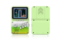 Console De Videogame Portátil De 2,8 Polegadas, 500 Jogos, Estilo Arcade Retrô, Verde Ly Ebike