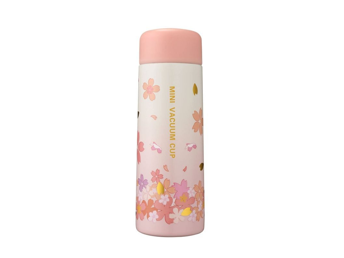 Garrafa Térmica Mini Thermos 2026 em Aço Inoxidável 304 Livre de BPA, 200ml, Rosa, com Vedação Antivazamento