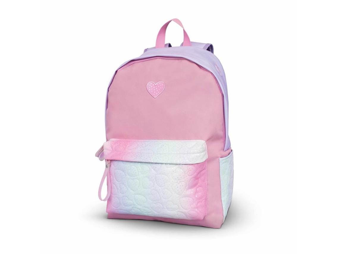 FIRMO Mochila Magic Heart Poliéster Reciclado Rpet 45 5 X 31 X 14 Cm Rosa