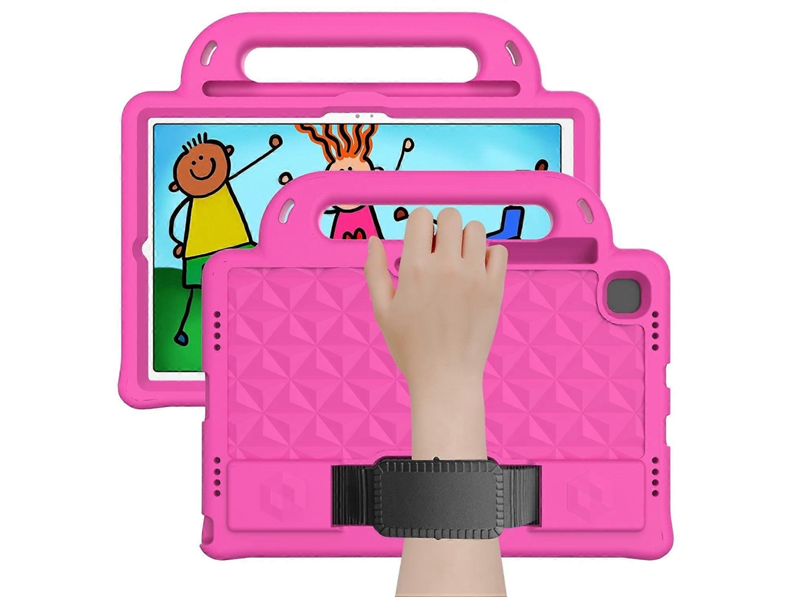 Capa Protetora Resistente A Quedas E Impactos Em Eva Para Lenovo Tab M10 Plus Tb-x606 10.3 Diamond Series, Com Suporte E Alça.