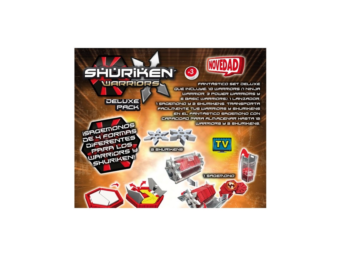 Jogo de Estratégia TOMY Shuriken Warriors Shuriken (Deluxe)