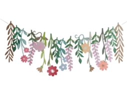 Elegante Decoração Floral Dupla Face Resistente a Rasgos para Pendurar Artigos para Festas SFUSHOS