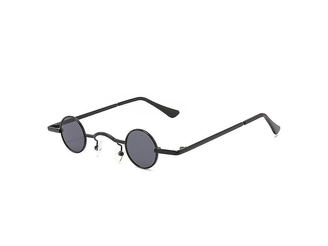 2026 gafas de Sol Mini Redondas com Marco Pequeno de Metal e Lentes Hd Melhoradas