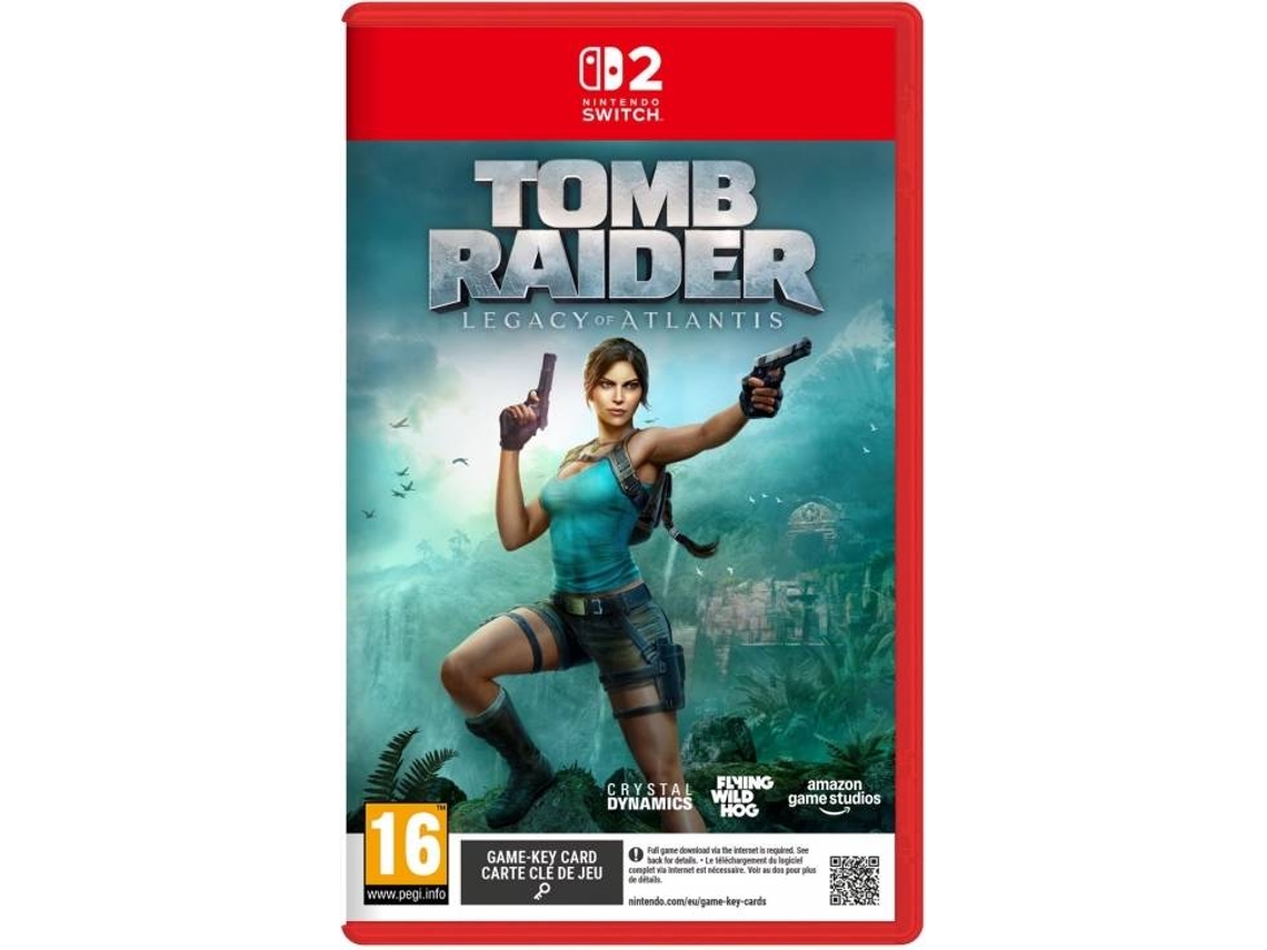 Pré-venda Jogo Nintendo Switch 2 Tomb Raider - Legacy Of Atlantis (Código de Descarga na Caixa)