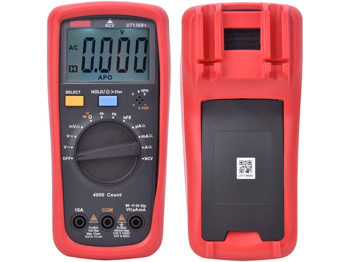 Termômetro Industrial com Tela Lcd Colorida, Display de Temperatura Infravermelha de Alta Precisão, 50℃ a +800℃ SFUSHOS