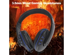 Fone de Ouvido Gaming LAXISCREED com Microfone Cancelamento de Ruído 3.5mm Fio