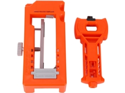 Ferramenta Versátil Para Travamento De Portas Aramox, Cinzel De Fácil Instalação Para Travamento Portas, Laranja