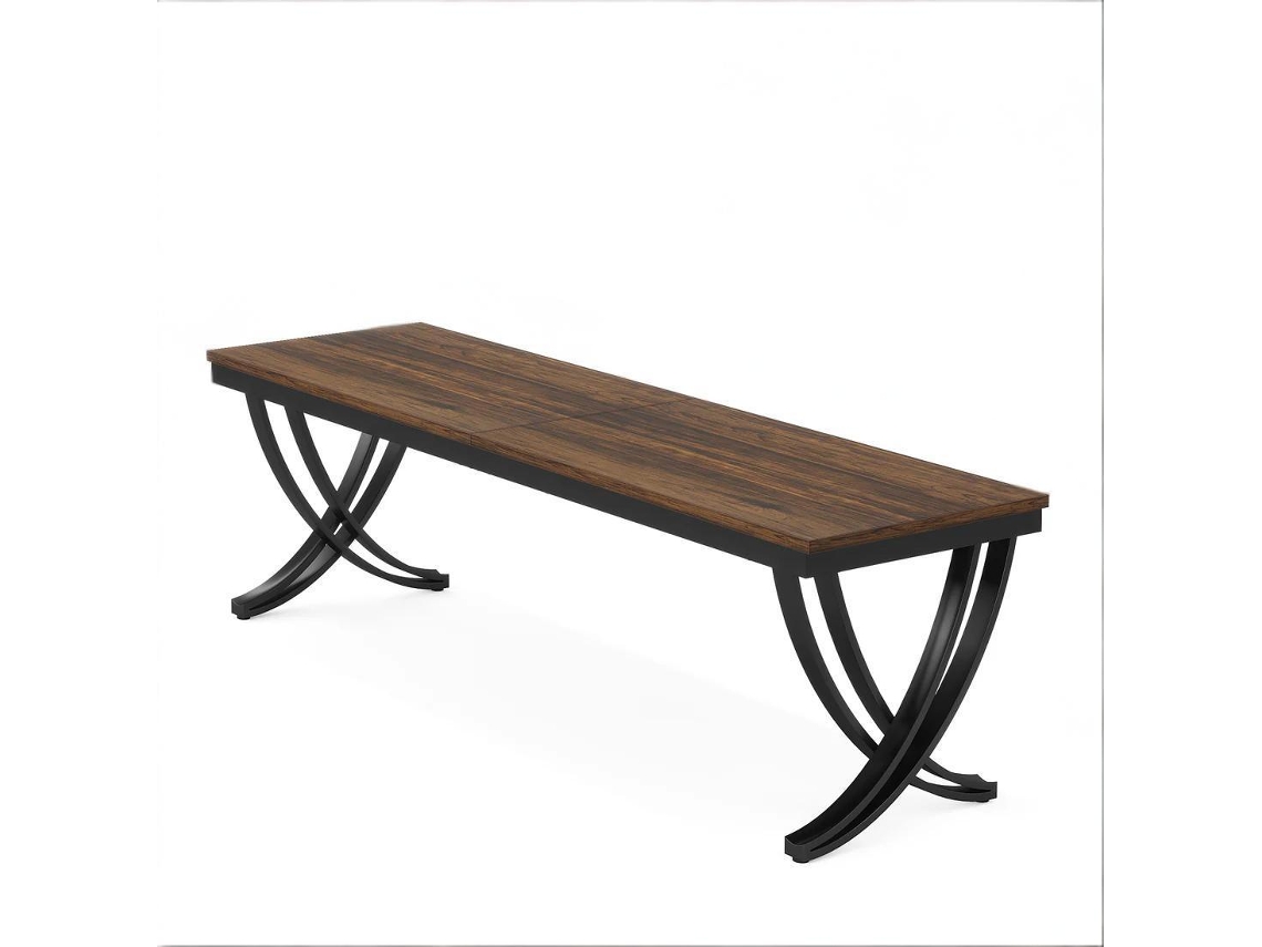 Mesa de Escritório Dupla Longa,ideal para Trabalho e Estudos,perfeita para Otimizar Seu Espaço e Produtividade PAPRIKA