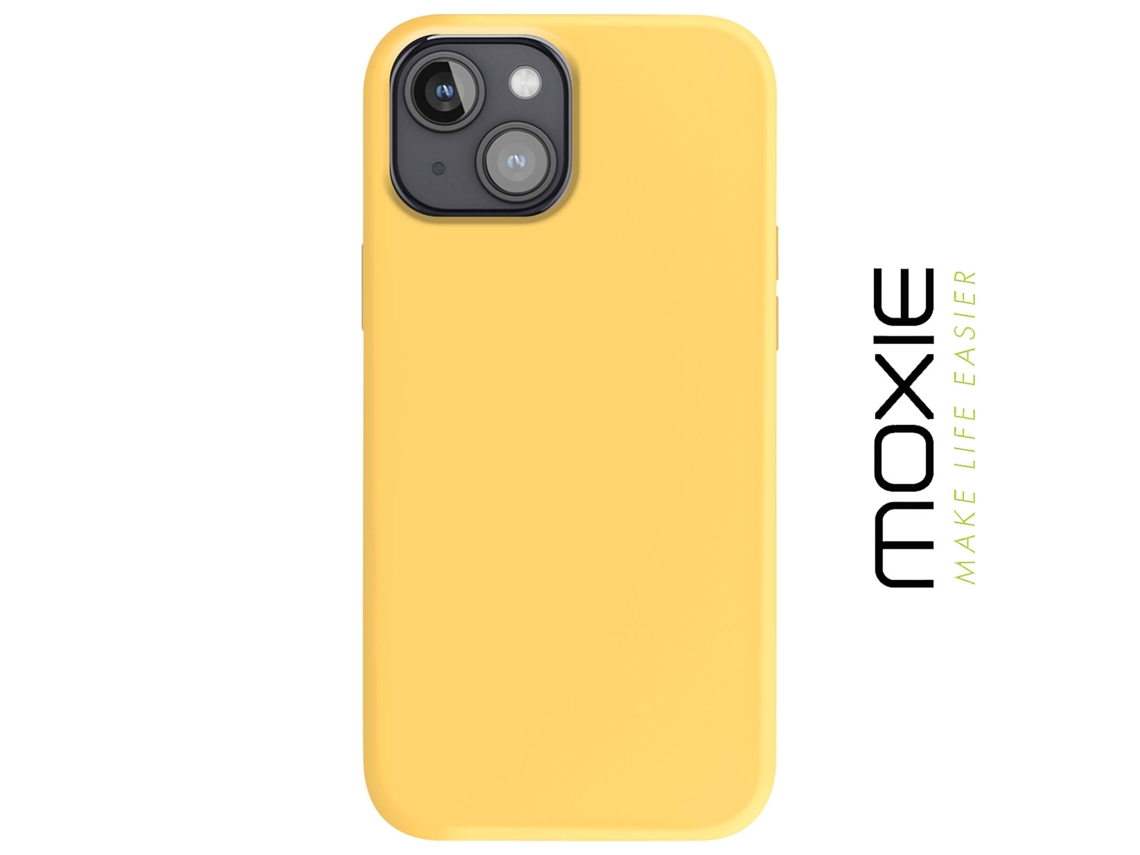 Capa para iPhone 15 MOXIE Rígida Amarelo