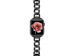 Pulseira De Relógio De Metal Com Corrente De Aço Inoxidável. Olysi Shop