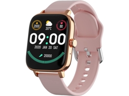 Smartwatch YIZHOOD Te720 Fitness de 1.7Inch com Resposta Discagem Pressão Arterial Ouro