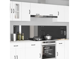 Vidaxl Painel De Cozinha 2 Pcs Cinza Escuro 110 X 50 Cm