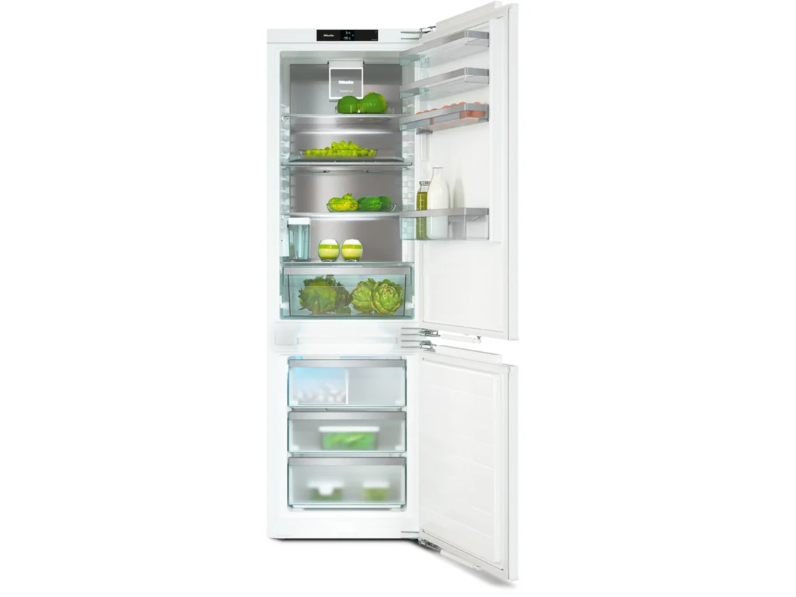 Frigorífico Combinado Encastre MIELE KFN 7785 C (No Frost - 177 cm - 255 L - Branco)
