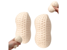 Brinqueto Anti-stress Dowmoo 2p Amendoim Macio Slow Rebound Da Laxiscreed