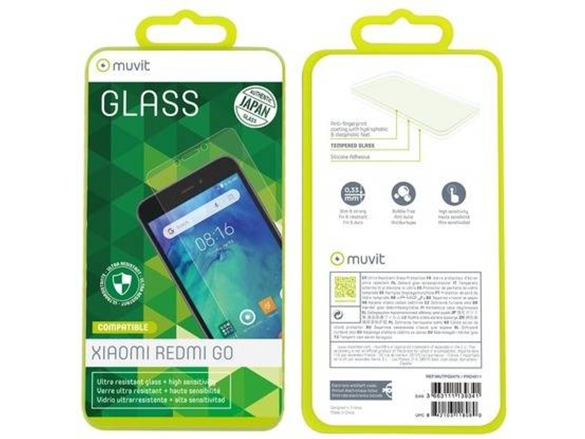 Pelicula de Vidro MUVIT Redmi Go