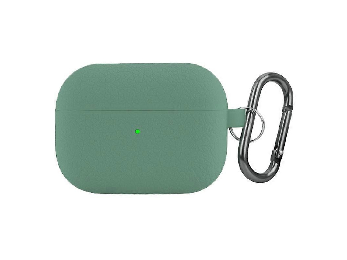 Capa protetora de silicone com textura de lichia para fones de ouvido sem fio AirPods Pro. GIECY