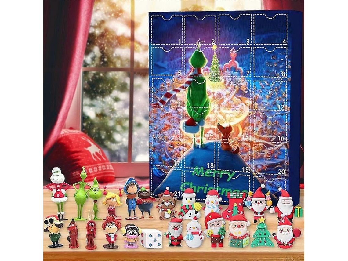 Caixa Misteriosa De Natal Com Brinquedos Surpresa De Halloween Para Crianças - Desenhos Diversos Sem Repetição A