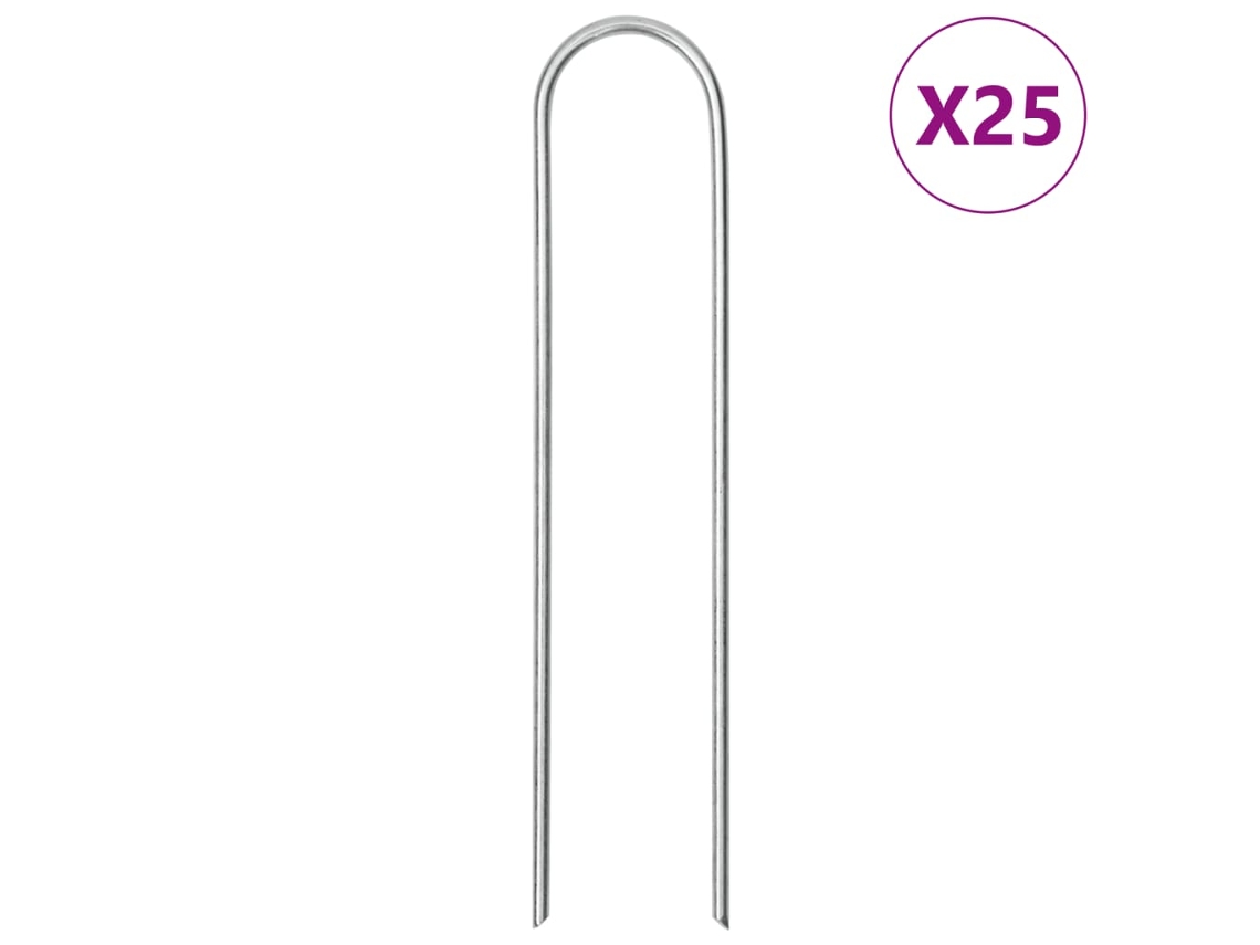 Ground Peg, Ground Pegs Vidaxl (15 X 3,5 Cm (redondo))