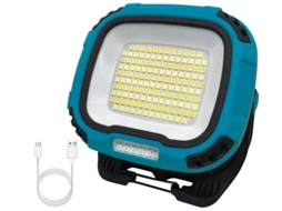 Luz De Trabalho Recarregável Led, Holofote Cob Super Brilhante Com Suporte Magnético, Luz De Segurança De Bateria Usb Luz Portátil Externa À