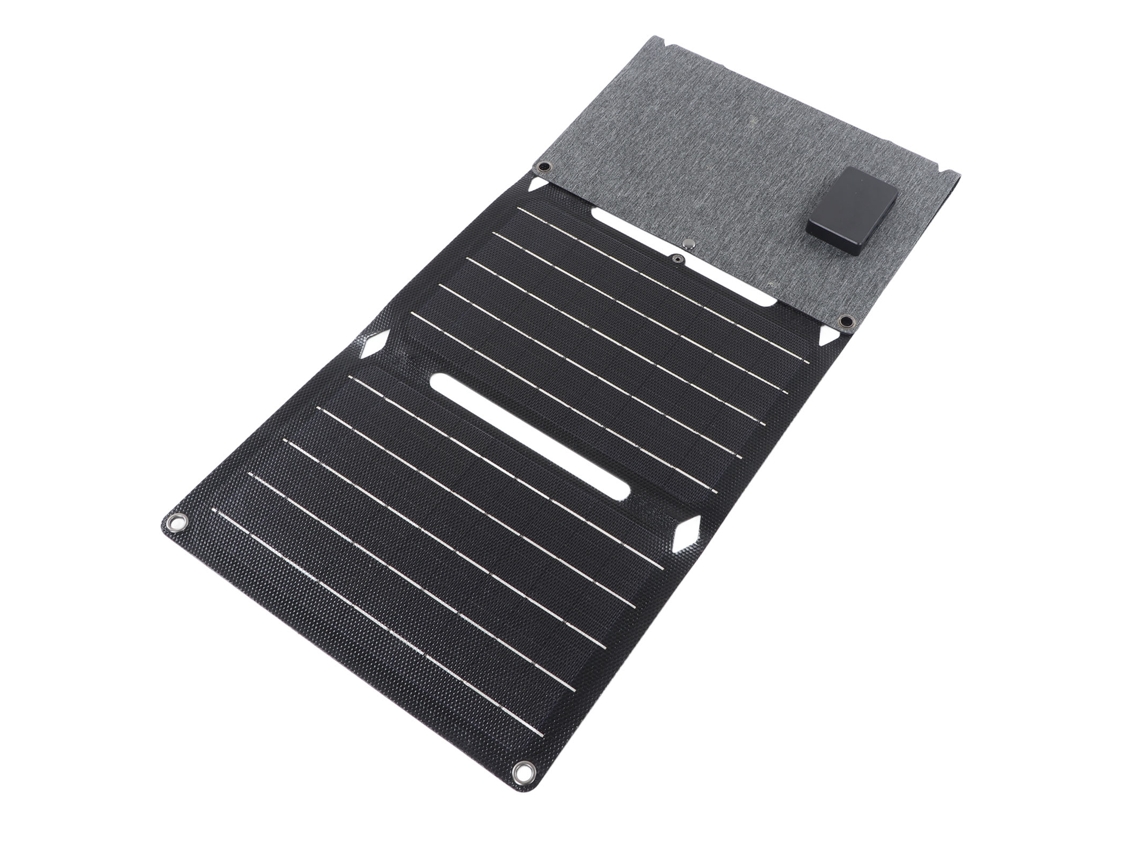 Kit De Painéis Solares Dobráveis Laxiscreed Para Carregar Câmeras, Telemóveis E Portátil Com Duas Saídas Usb