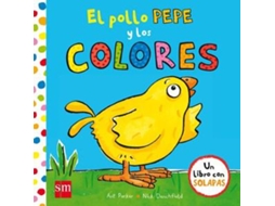 Livro El pollo Pepe y los colores de Nick Denchfield (Espanhol - Capa Dura)