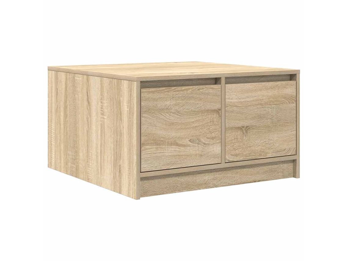 Coffee Table, Coffee Tables Vidaxl Marrom Madeira Processada (70.5 X 70 X 40 Cm)