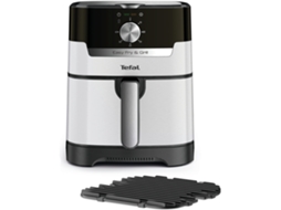 Fritadeira sem Óleo TEFAL Easy Fry & Grill Ey501A10 Fritadeiras Individual Independente 1550 (4.2 L - Preto/Inox)