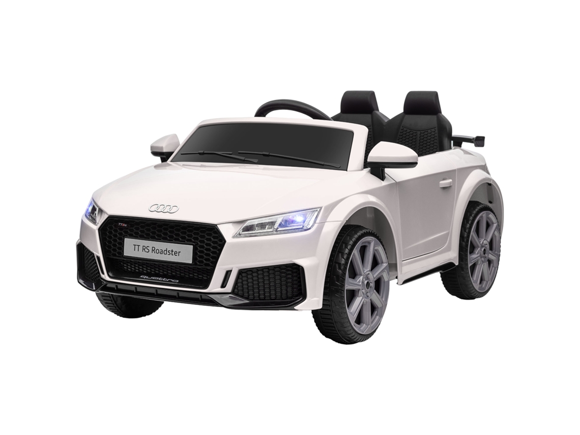 Carro Elétrico Tt 12v Branco (3 5a, 2 Motores, Controle 2.4g, 3km/h)
